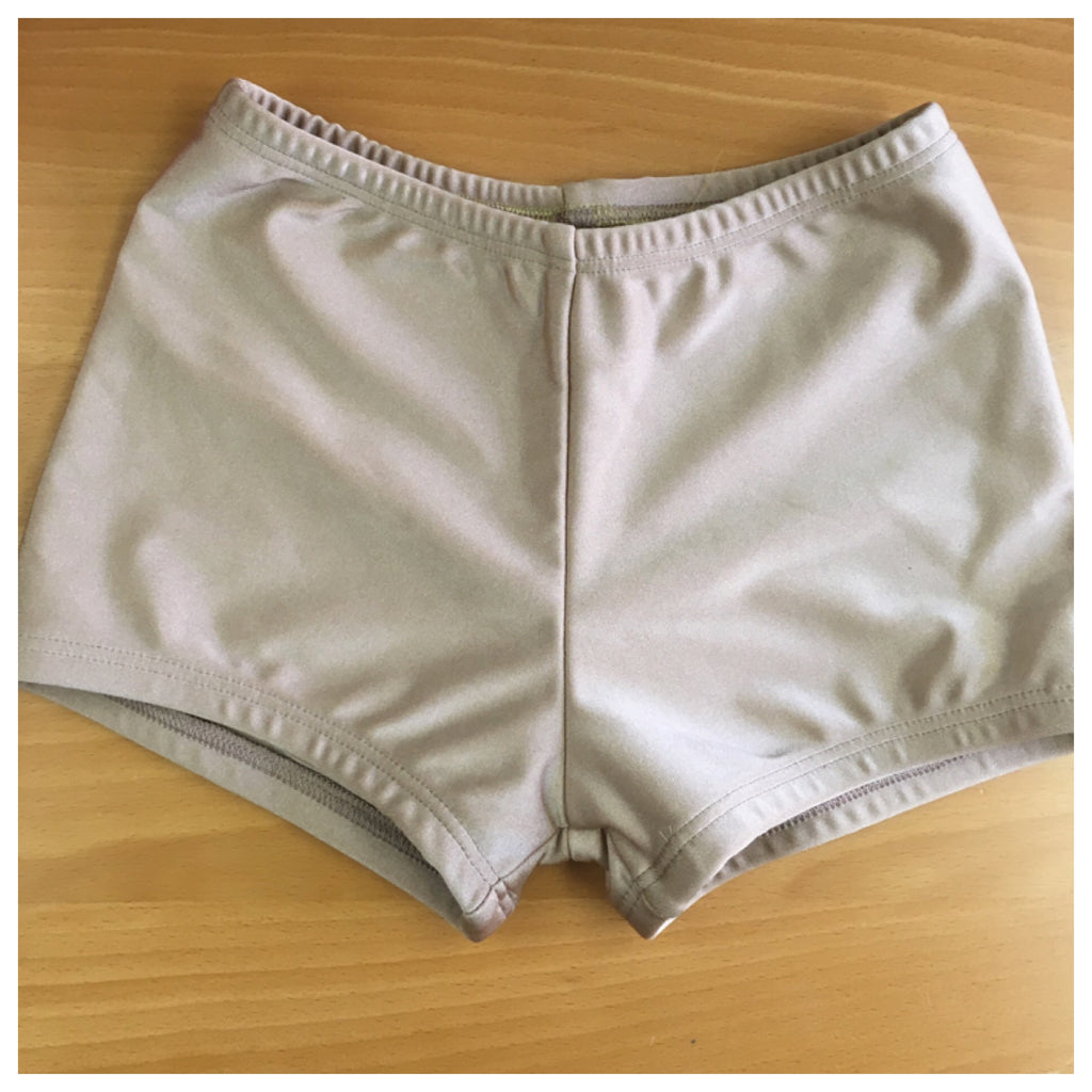 Nude Spandex Booty Shorts – Tracy Bachman Designs